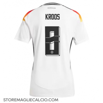 Germania Toni Kroos #8 Maglia Gara Casa Repliche Europei 2024 Donna
